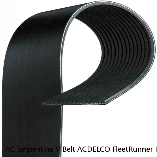 AC Serpentine V Belt ACDELCO FleetRunner Heavy Duty Micro-V Belt 