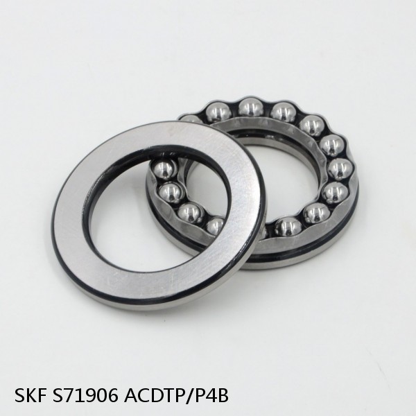 S71906 ACDTP/P4B SKF High Speed Angular Contact Ball Bearings
