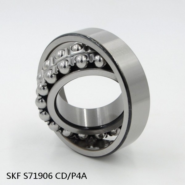 S71906 CD/P4A SKF High Speed Angular Contact Ball Bearings