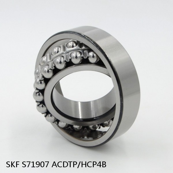 S71907 ACDTP/HCP4B SKF High Speed Angular Contact Ball Bearings