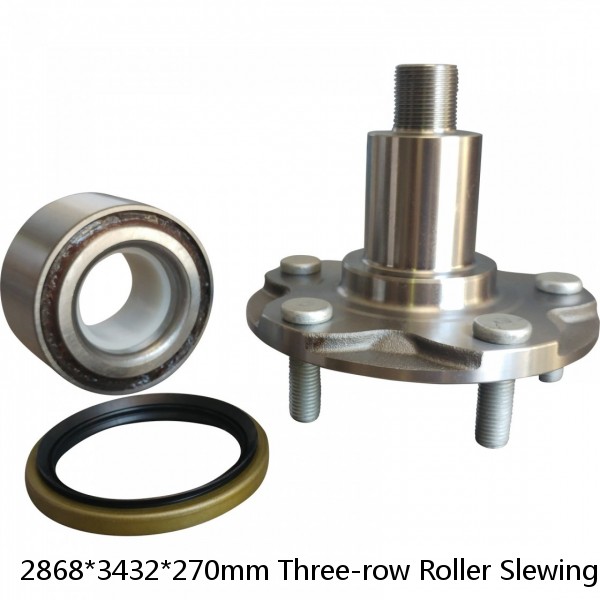 2868*3432*270mm Three-row Roller Slewing Bearing 130.50.3150