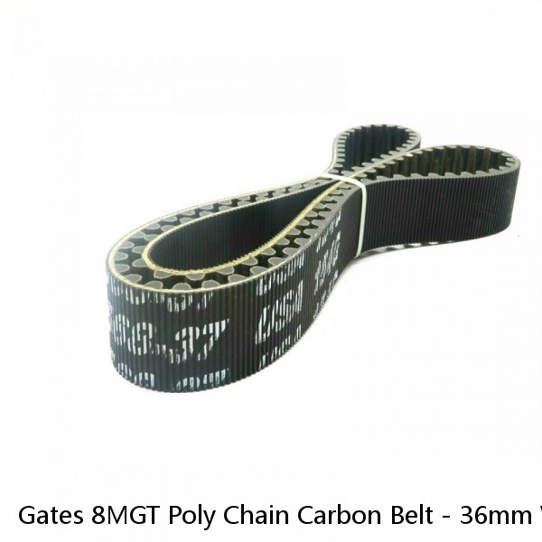 Gates 8MGT Poly Chain Carbon Belt - 36mm Width - 8mm Pitch - Choose Your Length  #1 small image