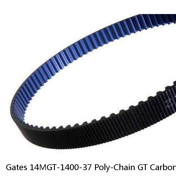 Gates 14MGT-1400-37 Poly-Chain GT Carbon Belt, New! #1 small image