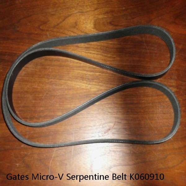 Gates Micro-V Serpentine Belt K060910 #1 small image