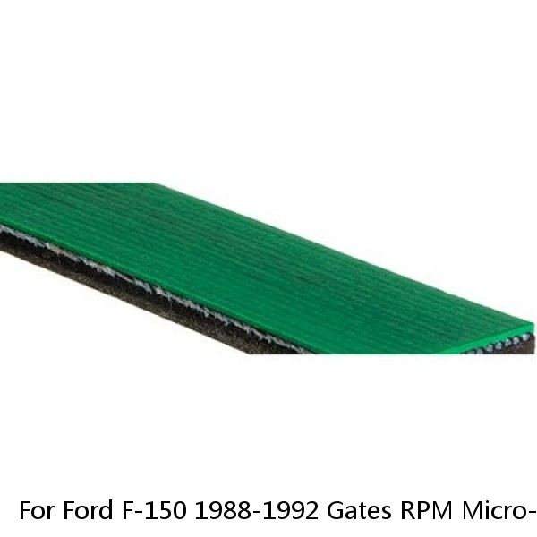 For Ford F-150 1988-1992 Gates RPM Micro-V V-Ribbed Belt #1 small image