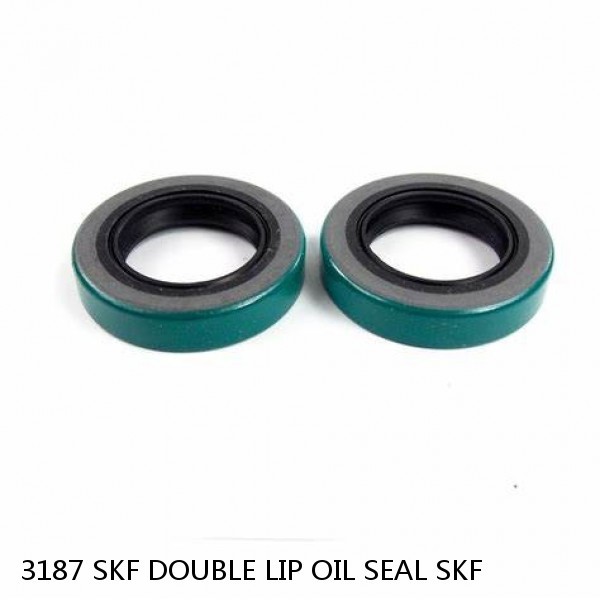 3187 SKF DOUBLE LIP OIL SEAL SKF #1 small image