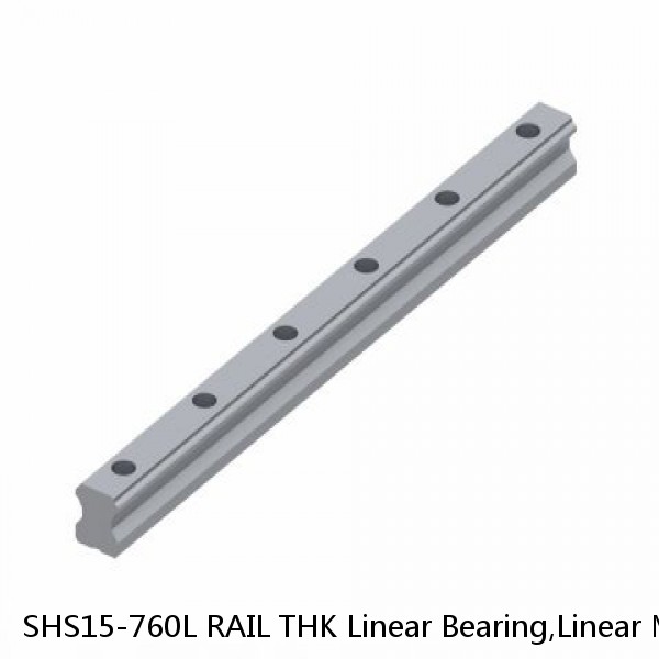 SHS15-760L RAIL THK Linear Bearing,Linear Motion Guides,Global Standard Caged Ball LM Guide (SHS),Standard Rail (SHS) #1 small image