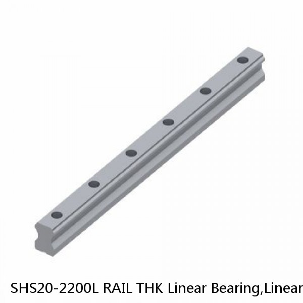 SHS20-2200L RAIL THK Linear Bearing,Linear Motion Guides,Global Standard Caged Ball LM Guide (SHS),Standard Rail (SHS) #1 small image