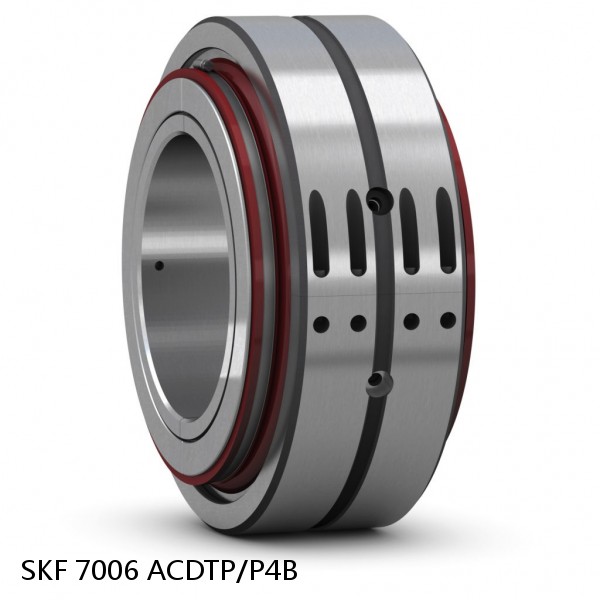 7006 ACDTP/P4B SKF High Speed Angular Contact Ball Bearings #1 small image