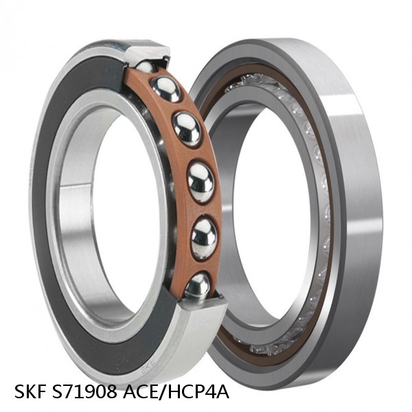 S71908 ACE/HCP4A SKF High Speed Angular Contact Ball Bearings #1 small image