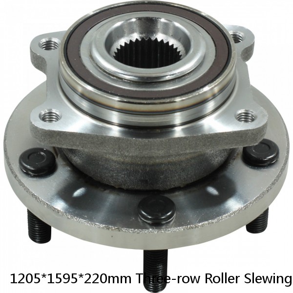 1205*1595*220mm Three-row Roller Slewing Bearing 130.40.1400