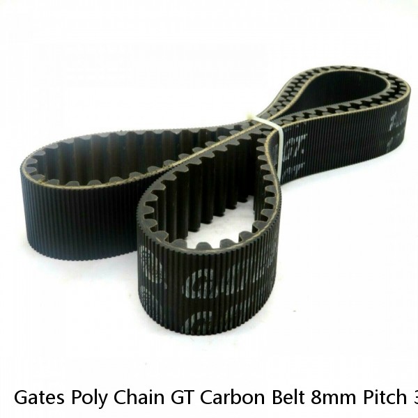 Gates Poly Chain GT Carbon Belt 8mm Pitch 36mm Wide 86" L 8MGT-2200-36   #1 image