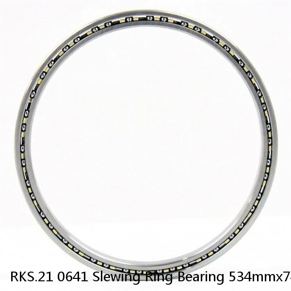 RKS.21 0641 Slewing Ring Bearing 534mmx742mmx56mm #1 image