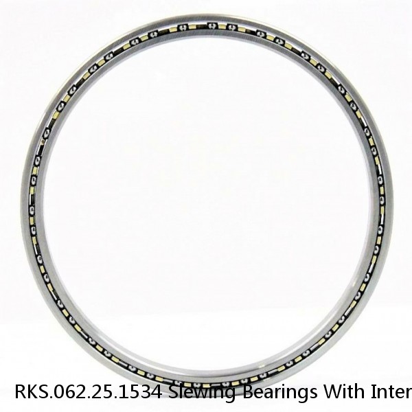 RKS.062.25.1534 Slewing Bearings With Internal Gear Teeth #1 image