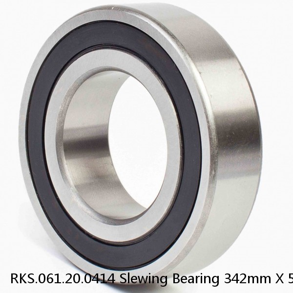 RKS.061.20.0414 Slewing Bearing 342mm X 504mm X 56mm #1 image