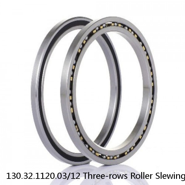 130.32.1120.03/12 Three-rows Roller Slewing Bearing #1 image