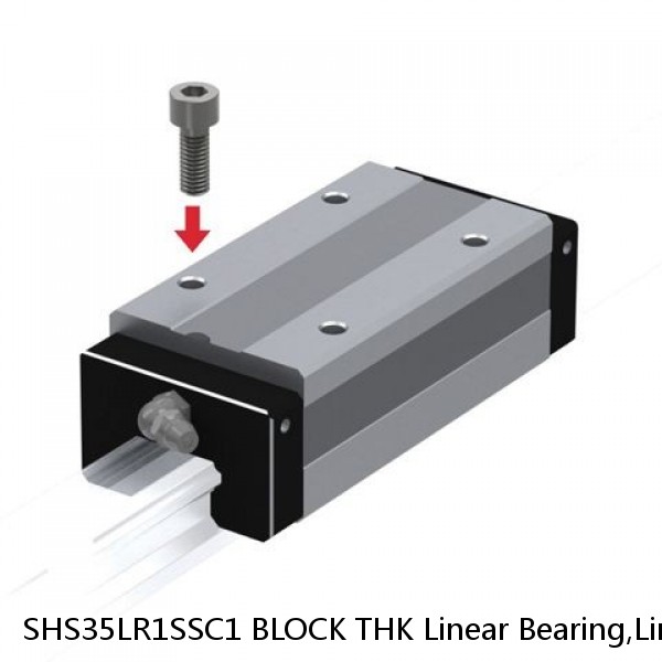SHS35LR1SSC1 BLOCK THK Linear Bearing,Linear Motion Guides,Global Standard Caged Ball LM Guide (SHS),SHS-LR Block #1 image