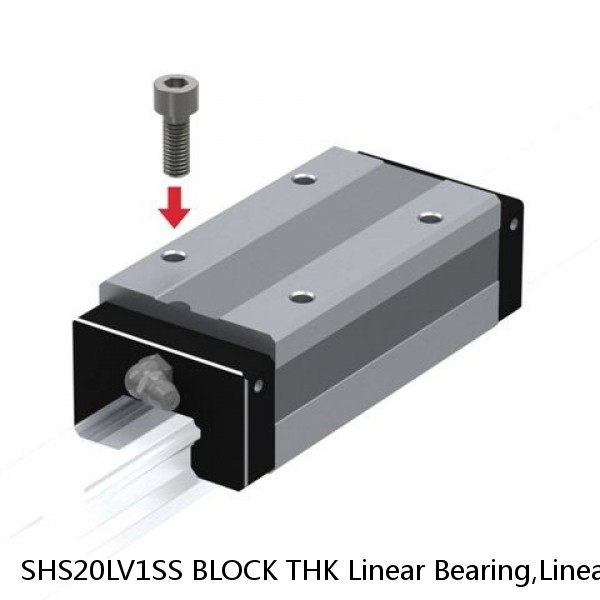 SHS20LV1SS BLOCK THK Linear Bearing,Linear Motion Guides,Global Standard Caged Ball LM Guide (SHS),SHS-LV Block #1 image