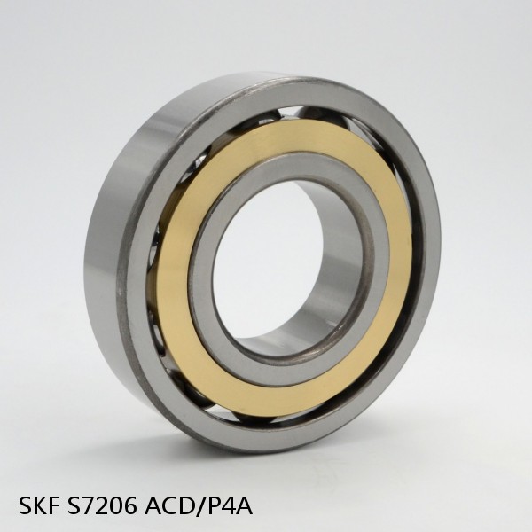 S7206 ACD/P4A SKF High Speed Angular Contact Ball Bearings #1 image
