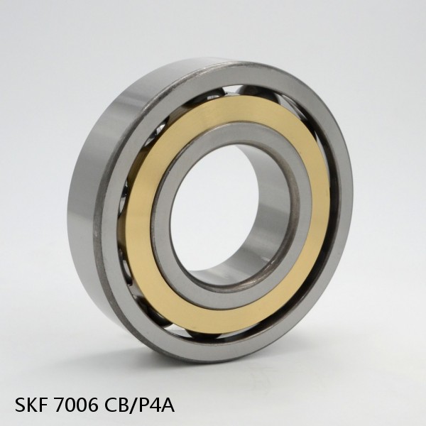 7006 CB/P4A SKF High Speed Angular Contact Ball Bearings #1 image