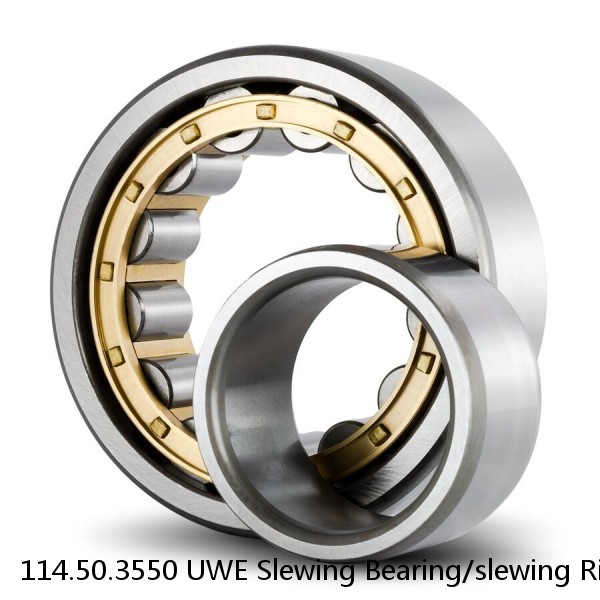 114.50.3550 UWE Slewing Bearing/slewing Ring #1 image