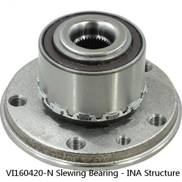 VI160420-N Slewing Bearing - INA Structure Four Point Contact Bearing #1 image